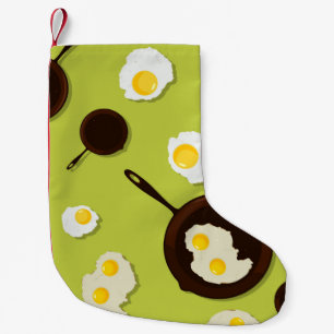 Petite Chaussette De Noël Conception de nourriture d'amusement d'oeufs au