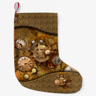 Petite Chaussette De Noël Conception noble merveilleuse de steampunk