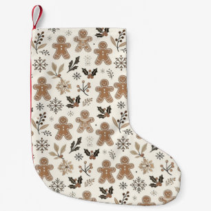 Petite Chaussette De Noël Cookies en pain d'épice de Noël