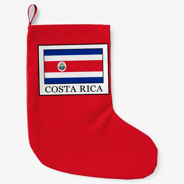 Petite Chaussette De Noël Costa Rica (Devant)