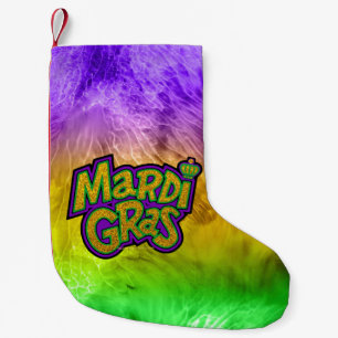 Petite Chaussette De Noël Couronne festive de SlipperyJoe thème Mardi Gras r