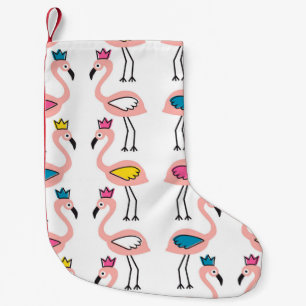Petite Chaussette De Noël Couronne Flamant rose : Enfants Vintages