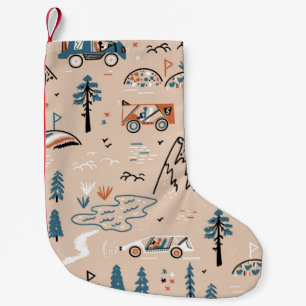 Petite Chaussette De Noël Course hors route. Rassemblement de la forêt de m