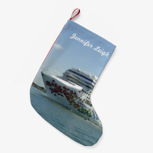 Petite Chaussette De Noël Coutume d'arc cloutée par gemme