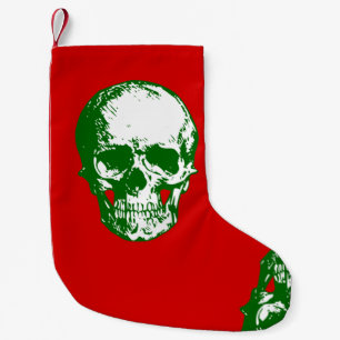 Petite Chaussette De Noël crâne moche de noël gode squelette
