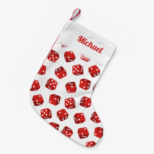 Petite Chaussette De Noël Craps Red Dice Casino à thème