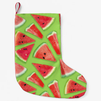 Petite Chaussette De Noël Création de motif de pastèque 3