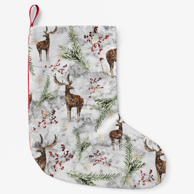 Petite Chaussette De Noël Cree Dot (Devant)