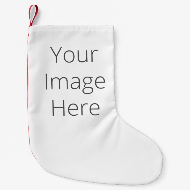 Petite Chaussette De Noël Créez votre propre réserve de Noël personnalisée (Devant)