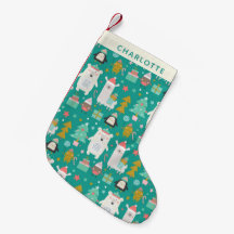 Cute Llama Polar Bear Penguin Motif personnalisé