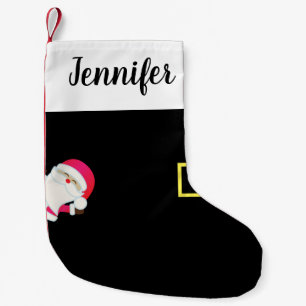 Petite Chaussette De Noël Cute Père Noël Boot Christmas Stocker