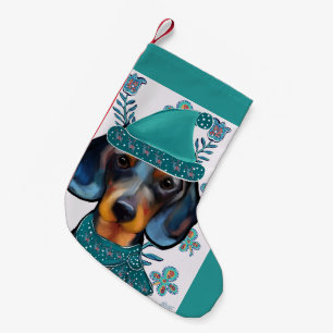 PETITE CHAUSSETTE DE NOËL DACHSHUND