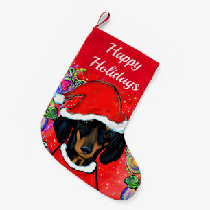 PETITE CHAUSSETTE DE NOËL DACHSHUND