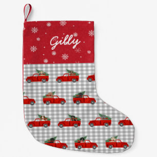 Petite Chaussette De Noël Dachshund Dogs Noël Nom de l'animal de compagnie