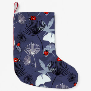 Petite Chaussette De Noël Dandelion Ginkgo : Dessin main Abstrait
