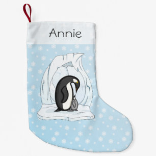 Petite Chaussette De Noël Davin et Annie les Penguins Custom Stocking