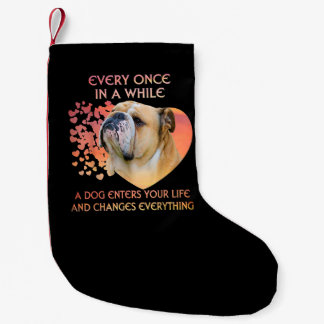 Petite Chaussette De Noël De Temps En Temps Un Chien Entre Dans Votre Vie