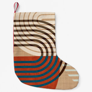 Petite Chaussette De Noël Décor contemporain mur art retro estampes ensemble