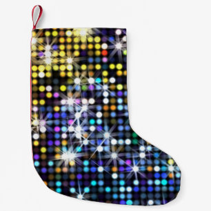 Petite Chaussette De Noël Décor lumineux : mode glamour abstraite