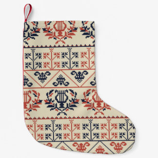 Petite Chaussette De Noël Design motif sans couture avec Palestini tradition