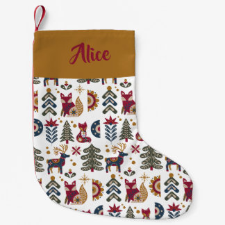 Petite Chaussette De Noël Design scandinave