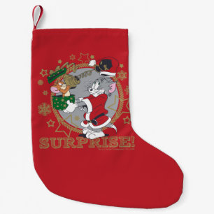 Petite Chaussette De Noël Don Tom et Jerry Surprise