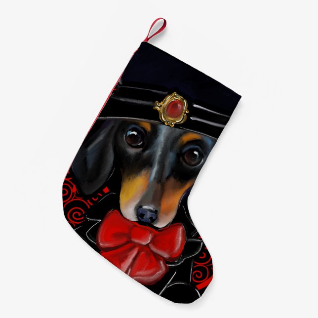 PETITE CHAUSSETTE DE NOËL DOXIE (Devant (Accrochage))