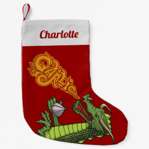 Petite Chaussette De Noël Dragon d'ail