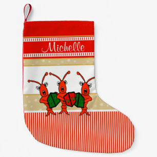 Petite Chaussette De Noël Écrevisses mignonnes de Caroling