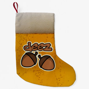 Petite Chaussette De Noël Écrous et bière de Deez