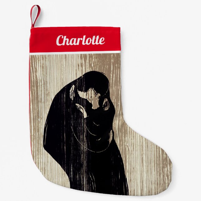 Petite Chaussette De Noël Edvard Munch (Devant)