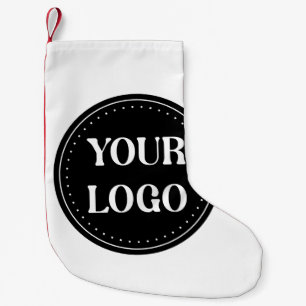 Petite Chaussette De Noël élégant, contemporain, poli et personnalisable