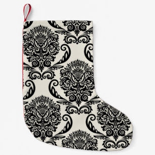 Petite Chaussette De Noël Éléments décoratifs, dessin sans couture libre.