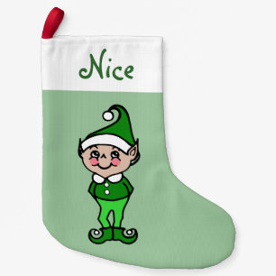 Petite Chaussette De Noël Elfe de Noël Stocking