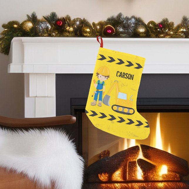 Petite Chaussette De Noël Enfants de construction personnalisés (Créateur téléchargé)