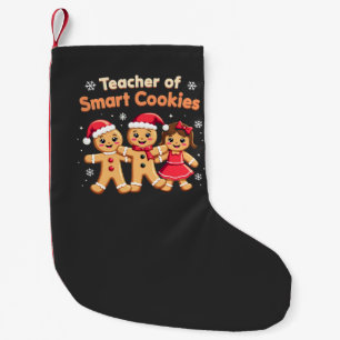 Petite Chaussette De Noël Enseignant des cookies intelligents Enseigner le g