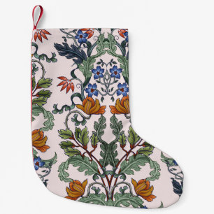 Petite Chaussette De Noël Ethnique traditionnelle : Floral Vintage décoratif