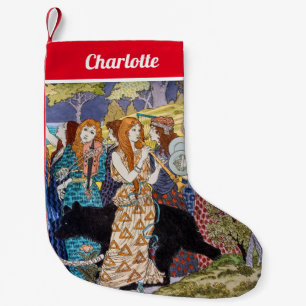 Petite Chaussette De Noël Eugene Grasset - Panneau décoratif Harmony