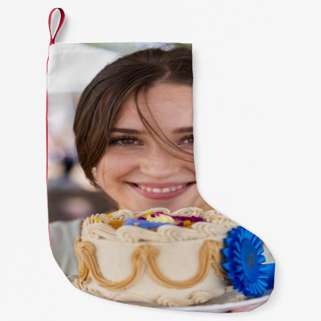 Petite Chaussette De Noël Fair Cooking Contest Photo Customize (Devant)