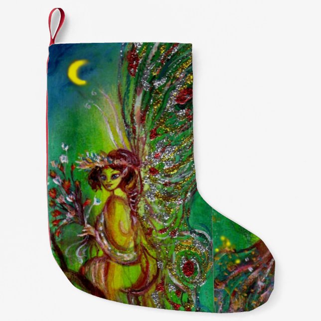 PETITE CHAUSSETTE DE NOËL FAIRY EN VERT (Devant)
