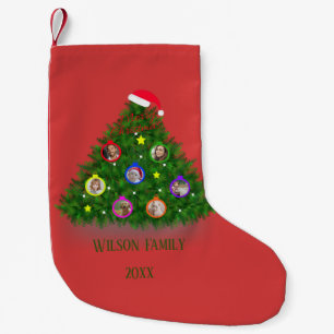 Petite Chaussette De Noël Famille de Noël en photos