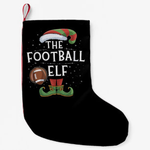 Petite Chaussette De Noël Famille des elfes américains de football