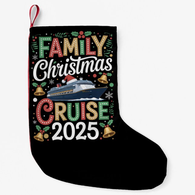 Petite Chaussette De Noël Family Christmas Cruise 2025 Matching Holiday Xmas (Devant)