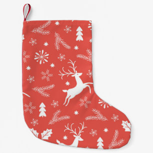 Petite Chaussette De Noël Festif Noël Motif sans couture