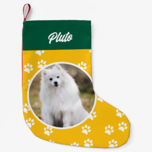 Petite Chaussette De Noël Festive mignonne chien animal de compagnie photo