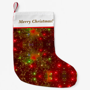 Petite Chaussette De Noël Feu d'artifice Noël