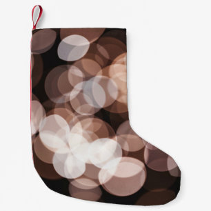 Petite Chaussette De Noël Feux de livres Brown