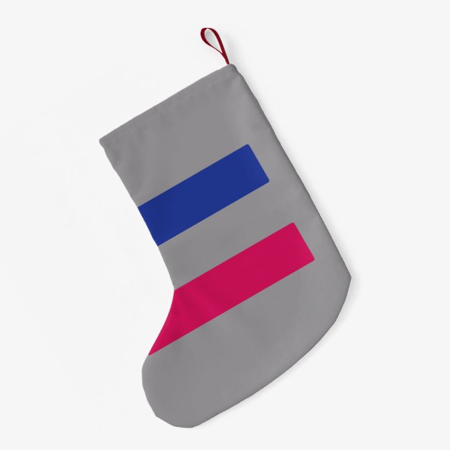 PETITE CHAUSSETTE DE NOËL FIERTÉ ANDROGYNE (Dos (Accrochage))