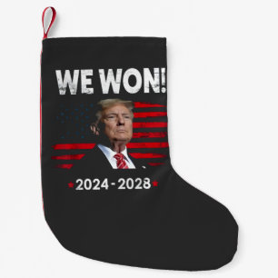 Petite Chaussette De Noël Fierux président Maga Trump Jour d'investiture gag