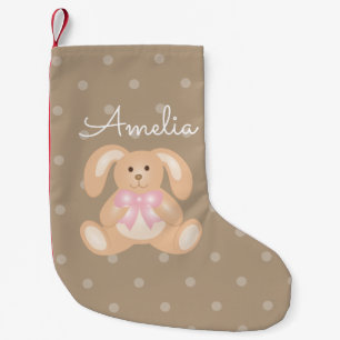 Petite Chaussette De Noël Filles adorables douces Girly mignonnes de lapin
